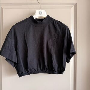 ALO Yoga Black Crop Top